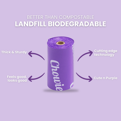 Landfill Biodegradable Dog Poop Bags